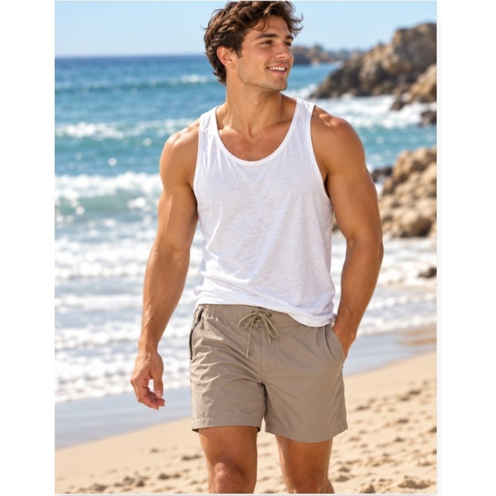 Ten Thousand Tactical Short Gray Mens Small Lined Training Gym Versatile Utility